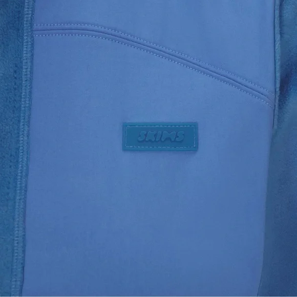 Skims fleece lounge fitted jacket - Picture 3 of 6